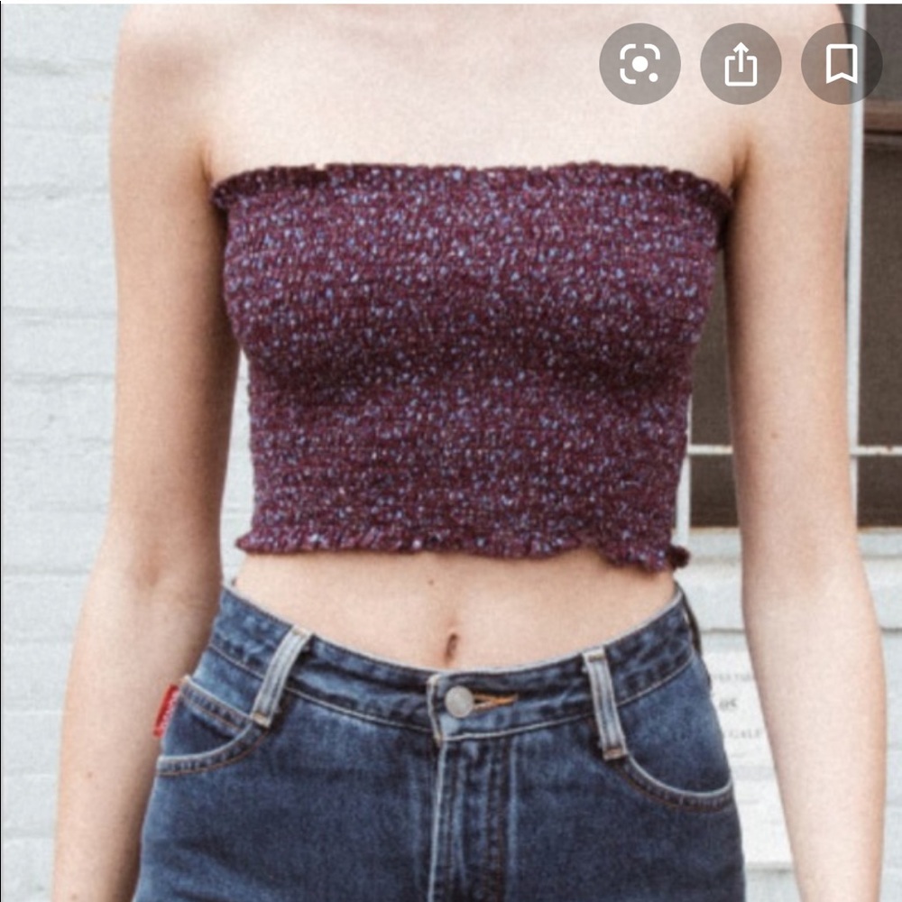Brandy purple tube top